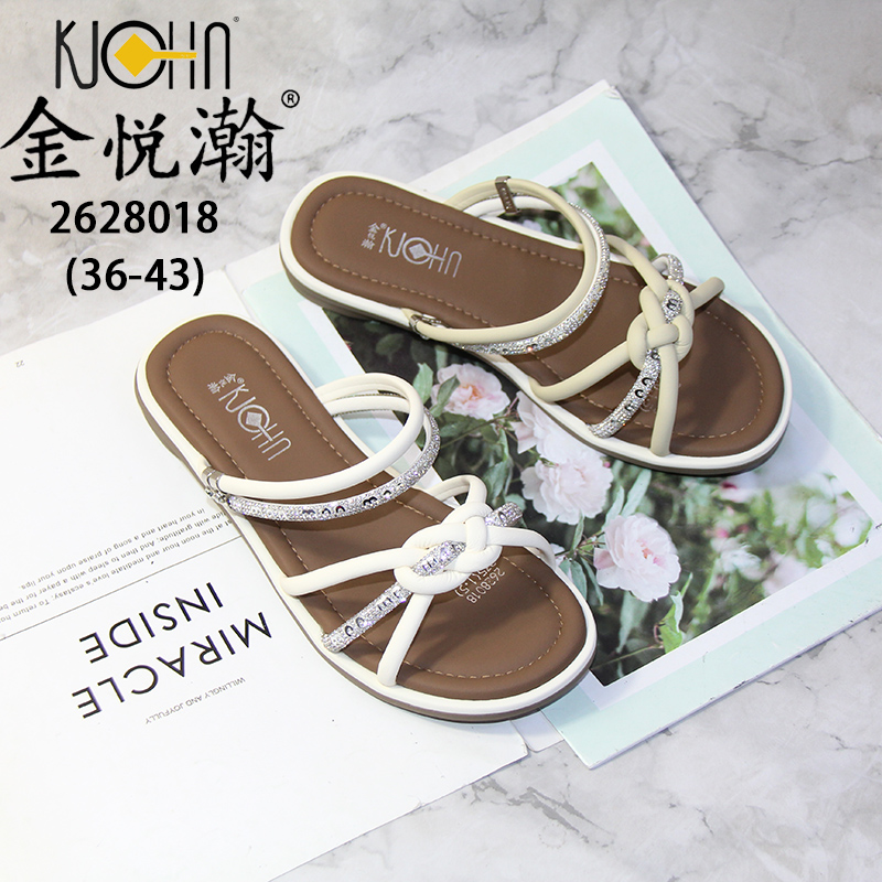 26QR春金拖鞋大2628018d